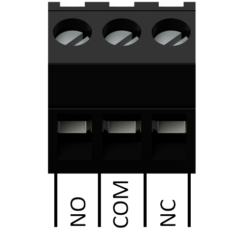 Der 3polige Stecker des Wechsler-Relais