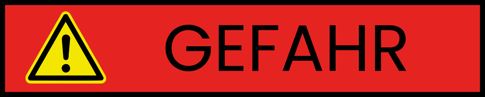 Symbol Gefahr