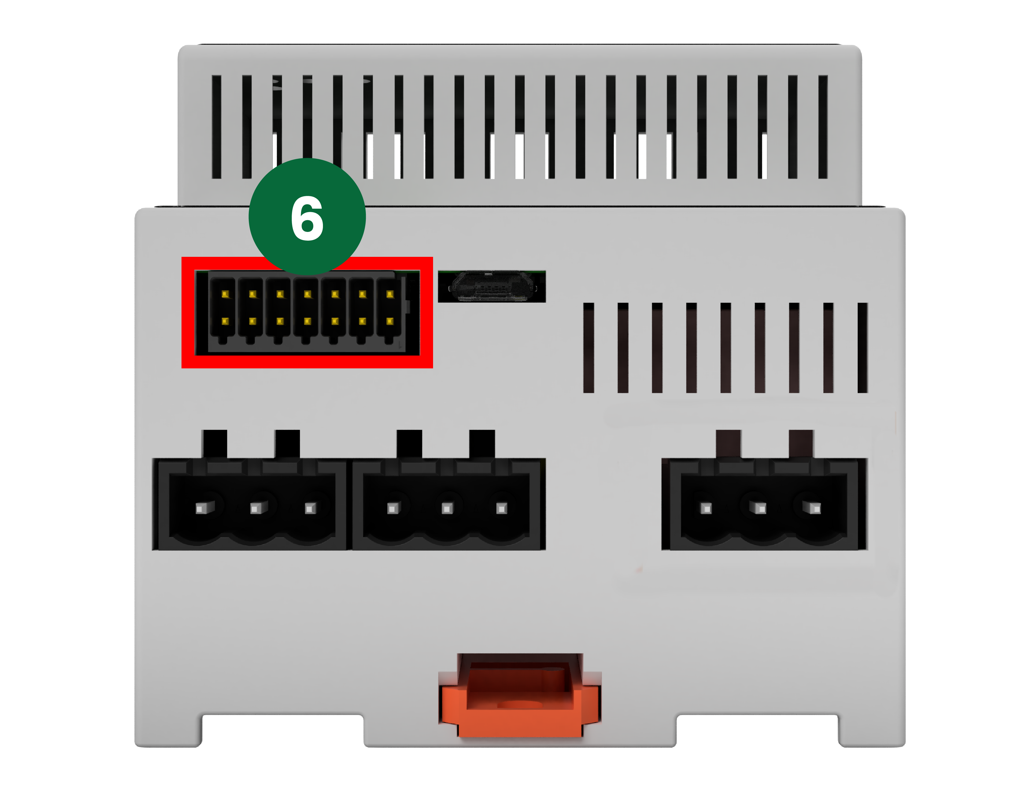 Mehrfachstecker am Leaflet HEMS