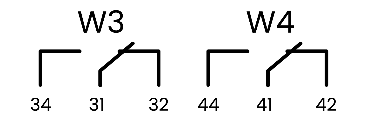 Symbol Wechsler-Relais