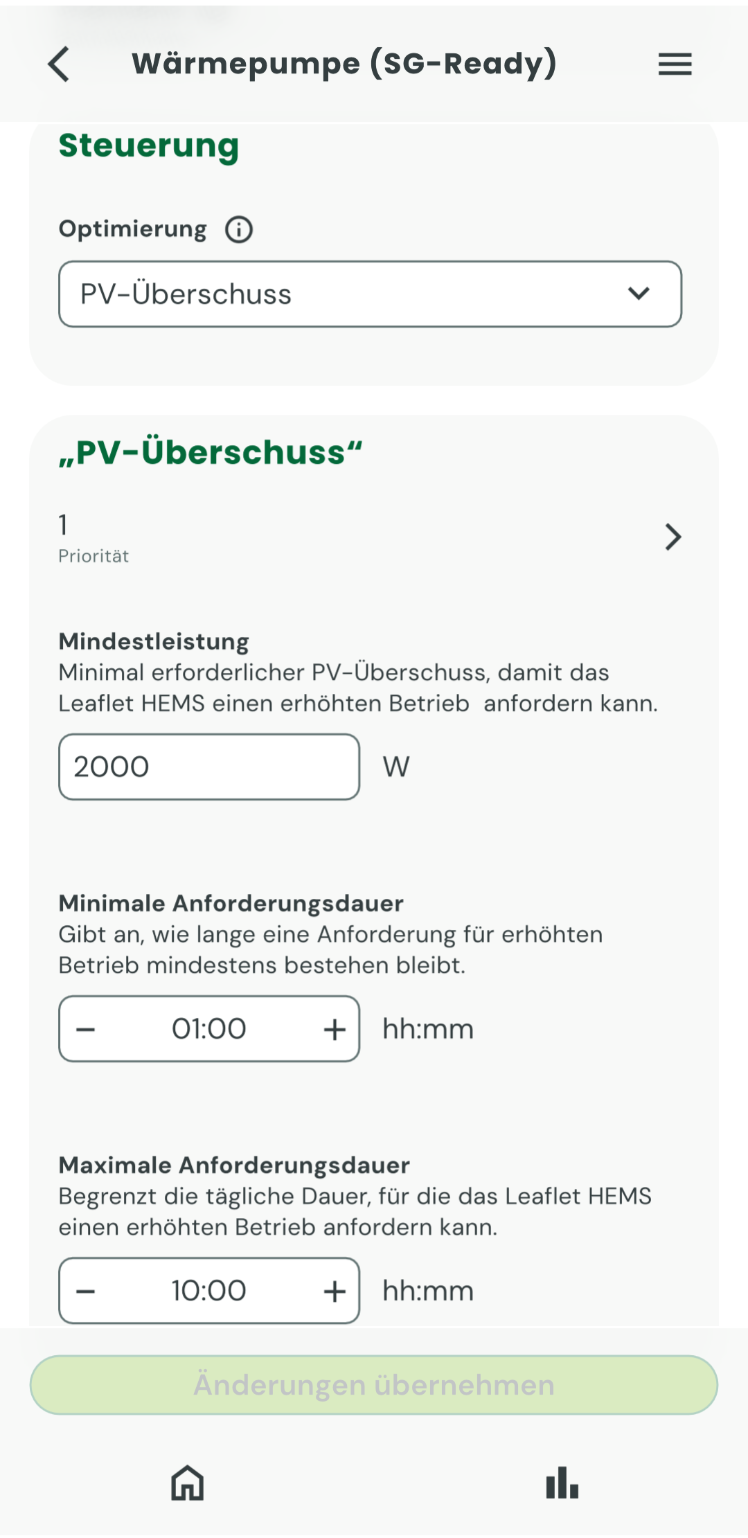 App Bildschirm Wärmepumpe optimiert mit PV-Überschuss betreiben-20260811-145223.png