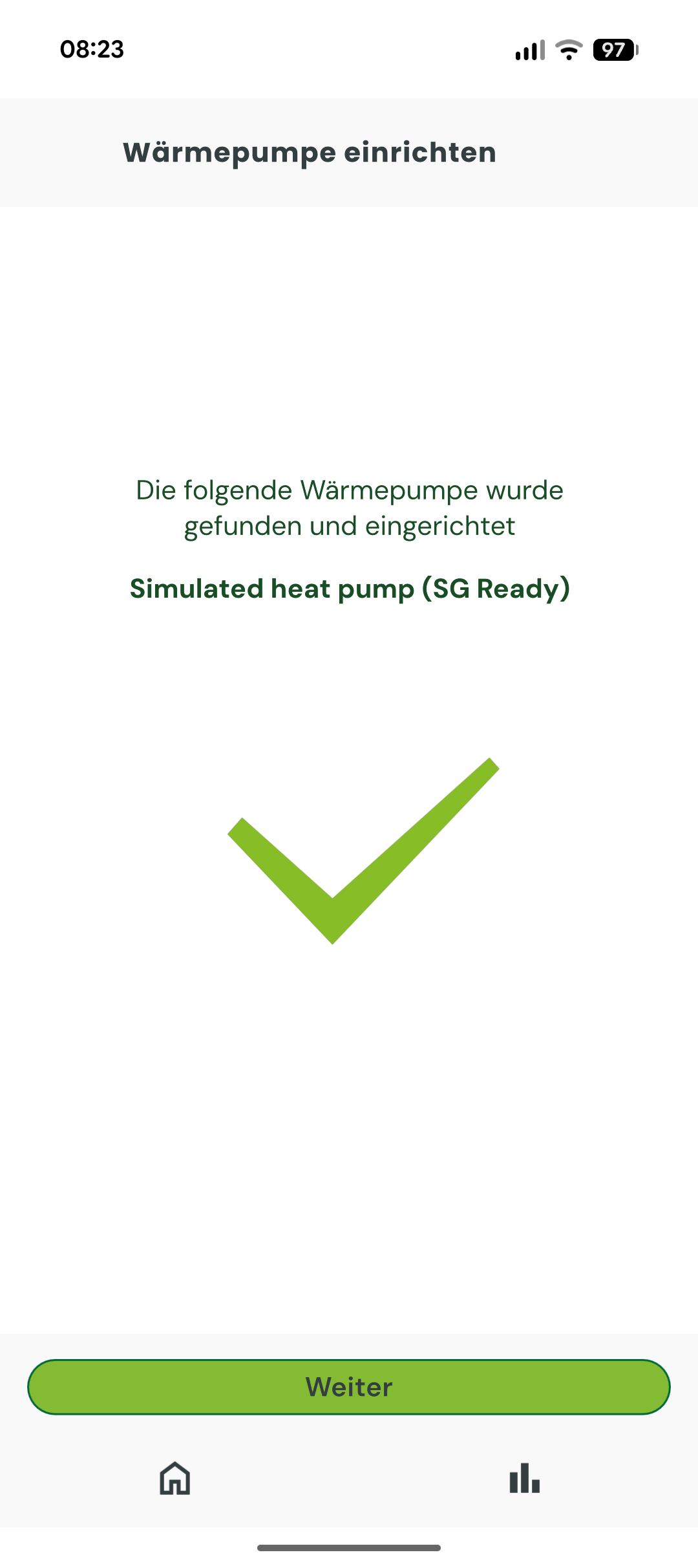 App Bildschirm IB23 Wärmepumpe eingerichtet-20260721-124806.png